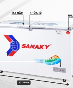 Kích thước tủ đông Sanaky VH-3699W1