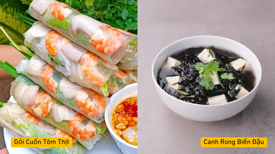 Bảo Quản Gỏi Tôm Thịt Và Canh Rong Biển