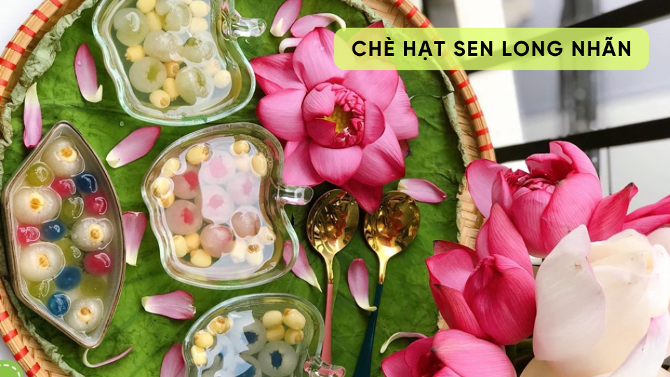 Chè hạt sen long nhãn - Chè ngon mát mùa hè (5)
