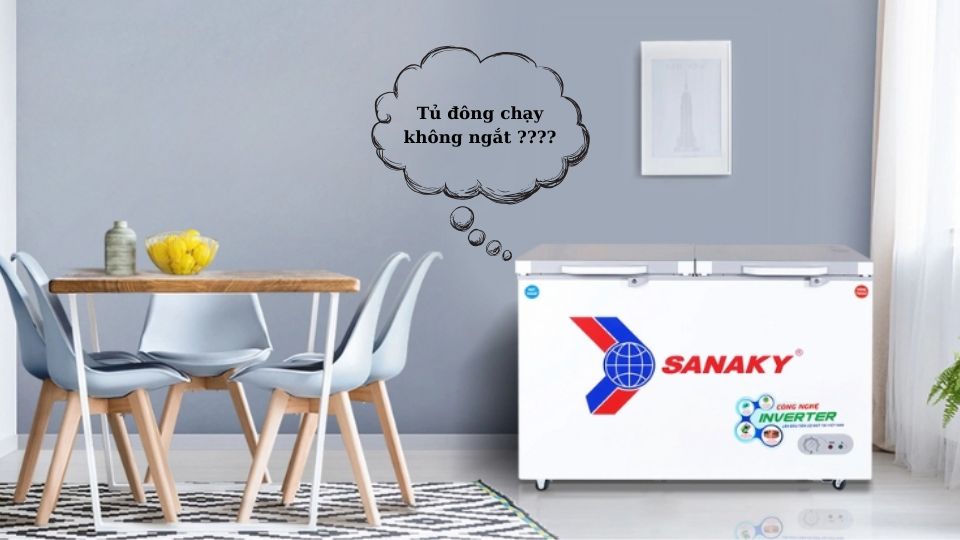 Tủ Đông Chạy Liên Tục Không Ngắt Nguyên Nhân và Giải Pháp