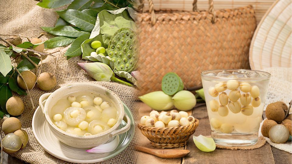 Chè Nhãn Bọc Hạt Sen - Cách Làm Tại Nhà