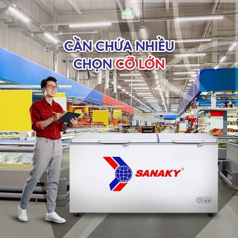 Sanaky Chiều Bạn Hết Cỡ - Tủ Dung Tích Lớn