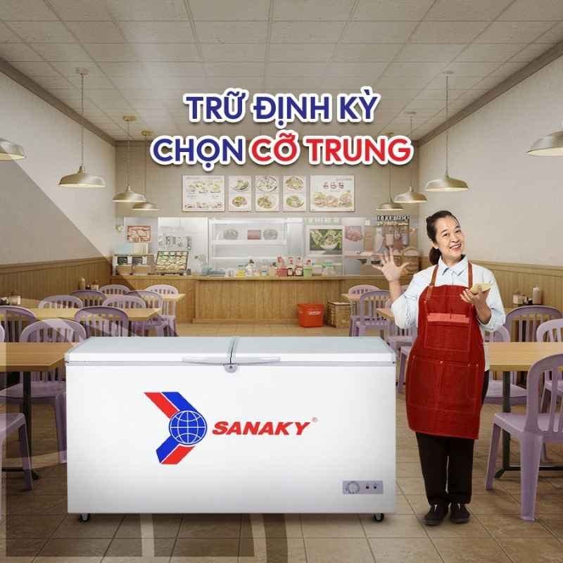 Sanaky Chiều Bạn Hết Cỡ - Tủ Dung tích vừa