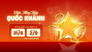 Thông Báo Nghỉ Lễ Quốc Khánh 02092025