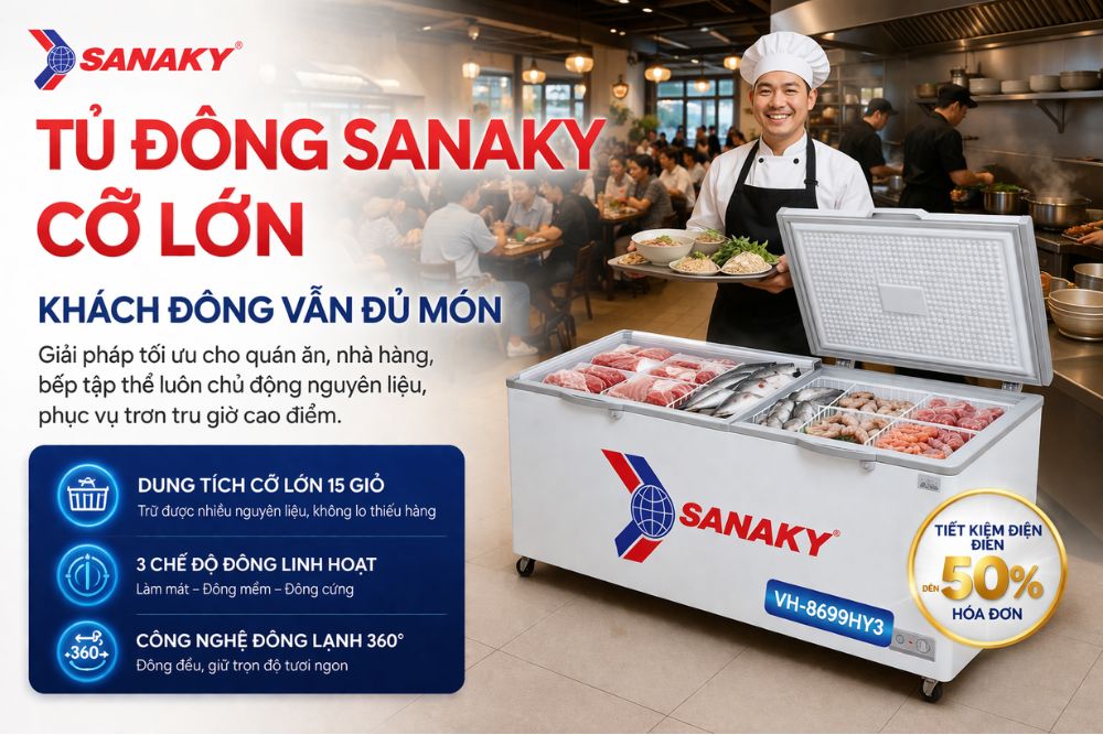 Giải pháp cho quán ăn đông khách luôn đủ nguyên liệu