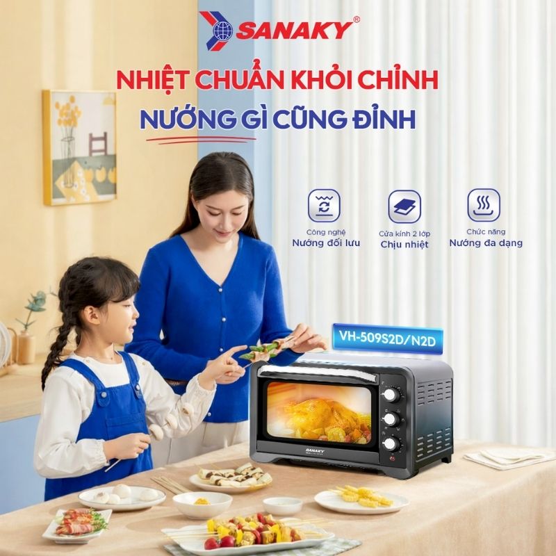 VH-509S2D – Nhiệt chuẩn từng độ, nướng gì cũng đỉnh