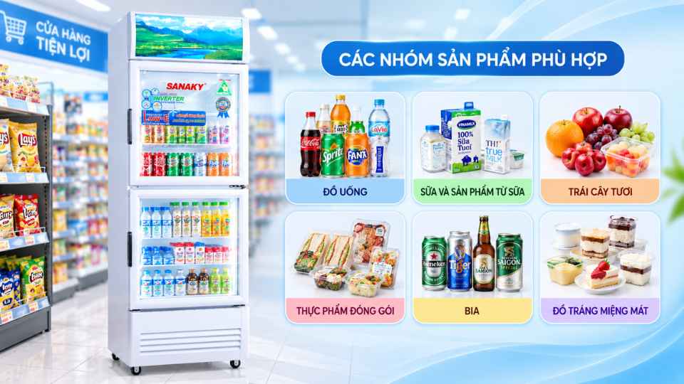 Cách Bố Trí Tủ Mát Để Hỗ Trợ Bán Hàng
