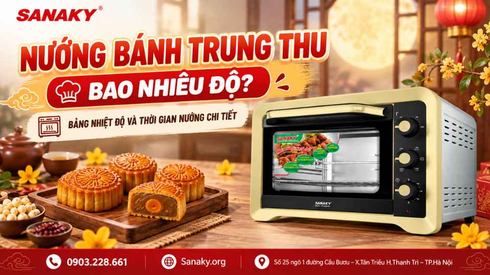 Nướng Bánh Trung Thu Bao Nhiêu Độ Bảng Nhiệt Chuẩn