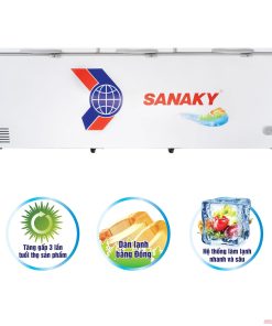 Tủ đông Sanaky 1 ngăn 3 cánh