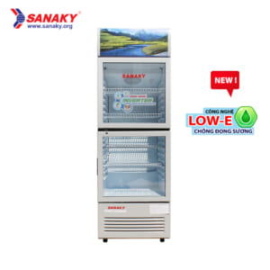 Tủ mát sanaky inverter công nghệ low-e