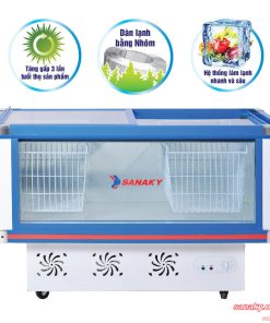 Tủ mát sanaky nằm ngang VH-288K