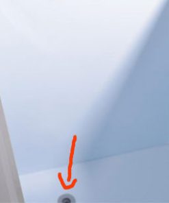 Côi nhựa ABS và lỗ xả nước trong tủ