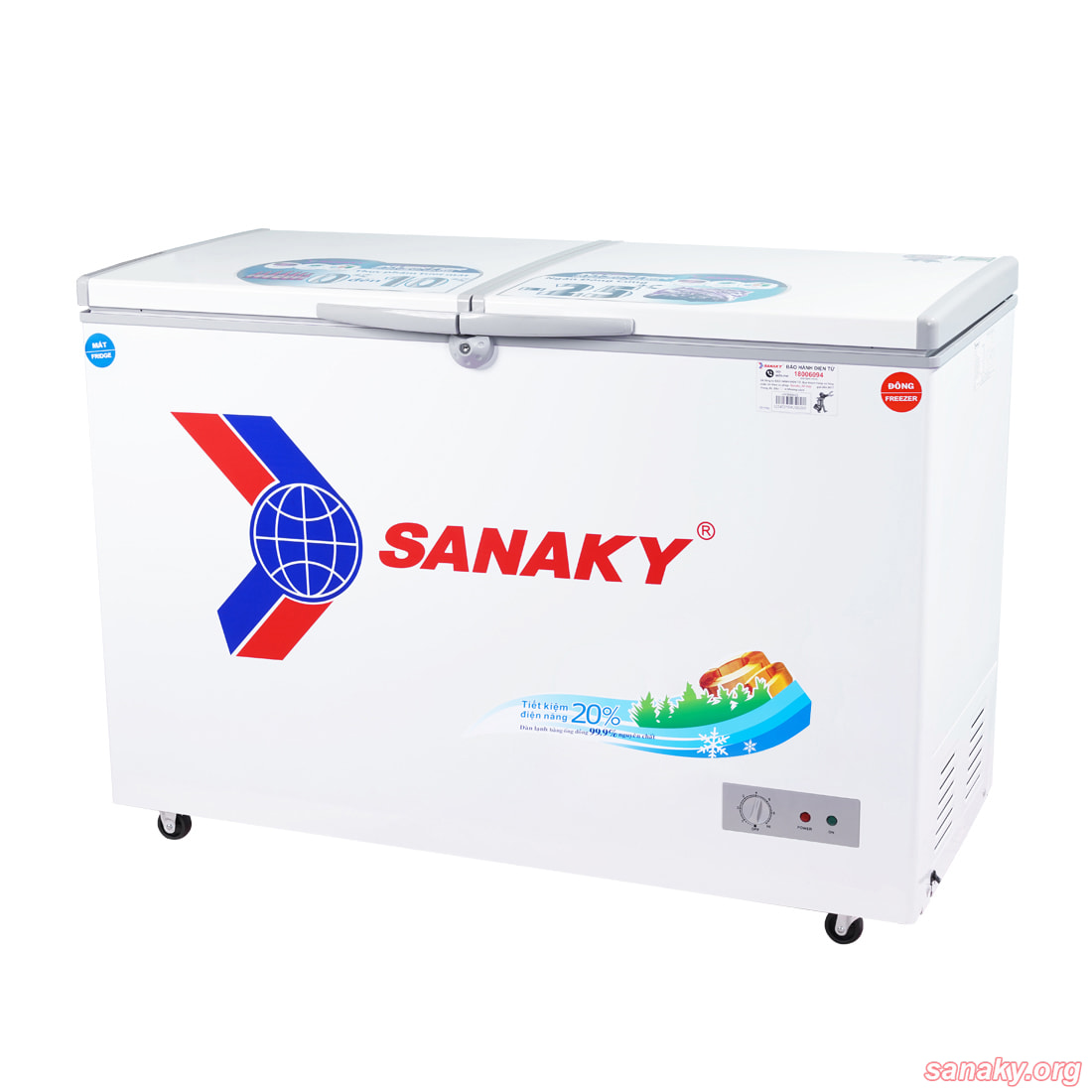 Tủ đông Sanaky 1 ngăn 220 lít VH-2299HY2 chính hãng giá rẻ