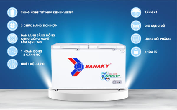 Tủ đông Sanaky VH-5699HY3
