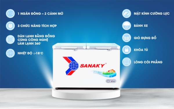 Tủ đông Sanaky VH-2899A2K