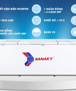 Ưu điểm nổi bật của Tủ đông Sanaky VH-1399HY3 bạn cần biết