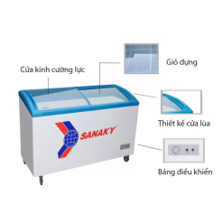 Kích thước tủ đông sanaky VH-302KW