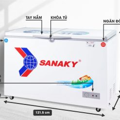 Kích thước tủ đông Sanaky VH-3699W1