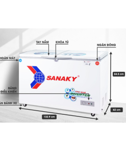 Tủ đông Sanaky Inverter 400L VH-4099W3 400L