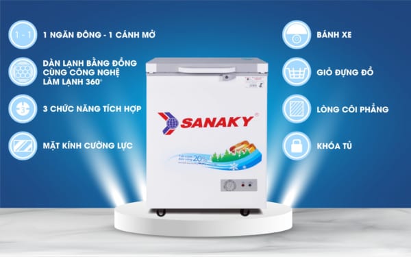 Thông tin tủ đông Sanaky VH-1599HYK