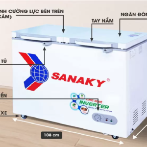 Kích thước tủ đông Sanaky Inverter VH-2899A4KD