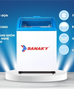 Tủ đông nắp kính sanaky vh-182k