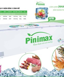Alternative view of Tủ đông Pinimax 1100L PNM-119AF3 Inverter