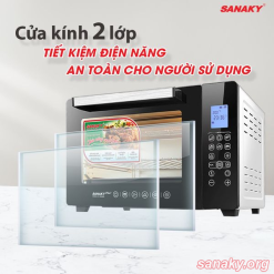 Alternative view of Lò nướng Sanaky VH-5088S2D
