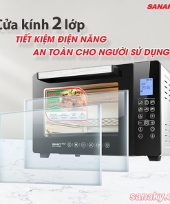 Alternative view of Lò nướng Sanaky VH-5088S2D dung tích 50 lít