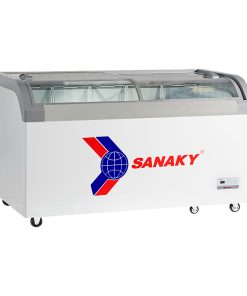 Mặt nghiêng tủ đông nắp kính Sanaky VH-888K