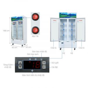 Tủ Mát Sanaky VH-6009HP (7)