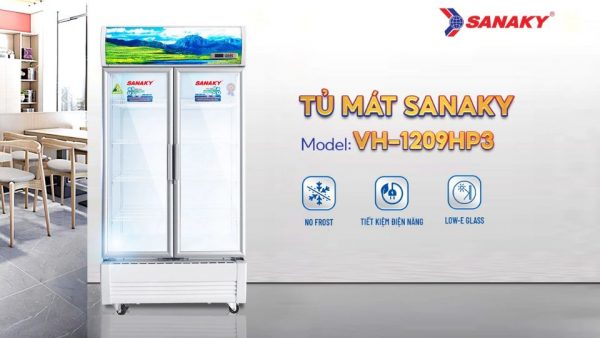 Tủ mát Sanaky Inverter VH-1209HP3 (6)