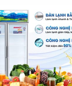 Tính năng Tủ mát Sanaky 1000L VH-1009HP3 Inverter