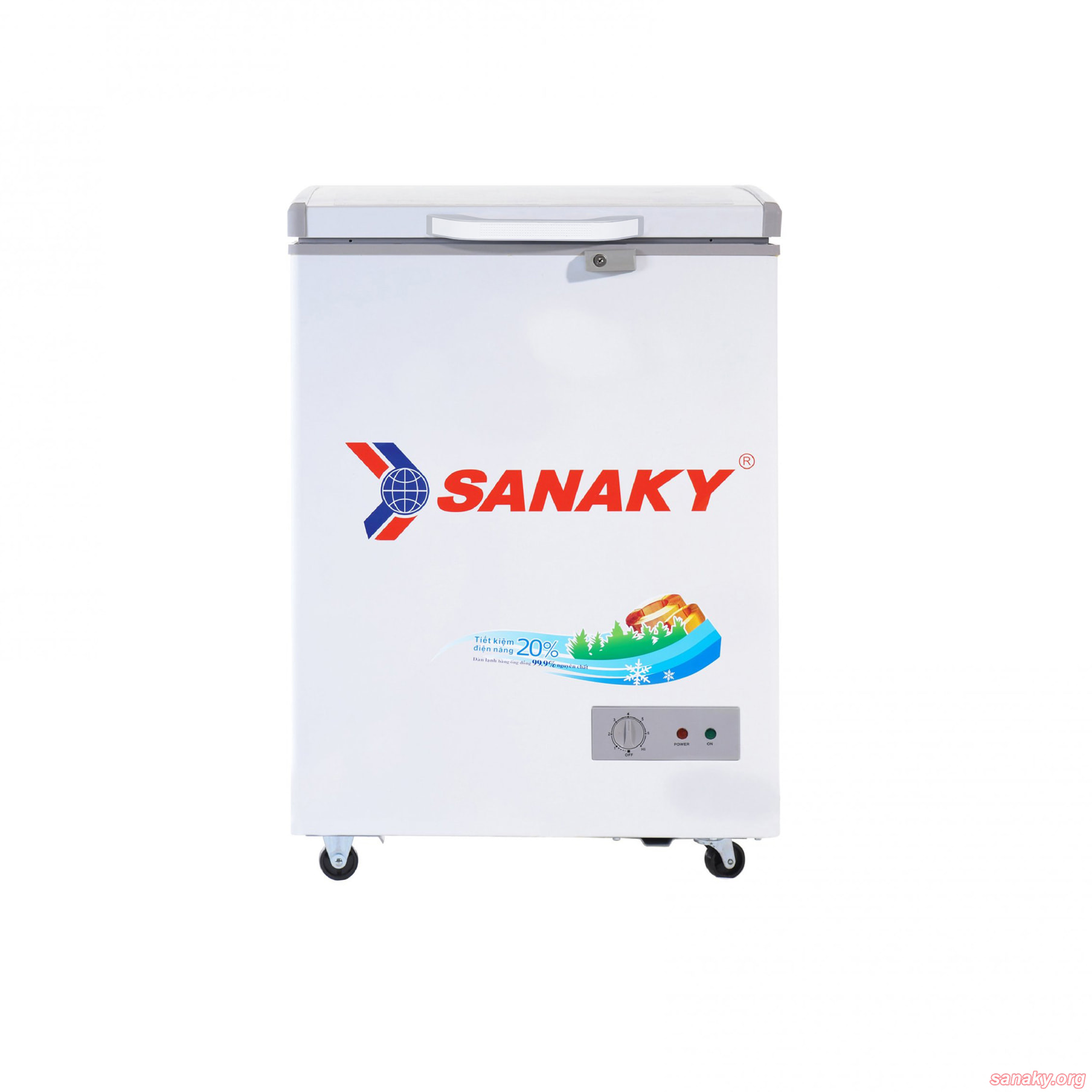 Tủ cấp đông lạnh mini Sanaky 