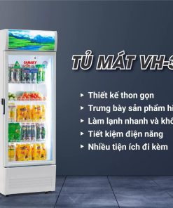 Tủ mát Sanaky 350L VH-3589K3 dàn đồng Inverter