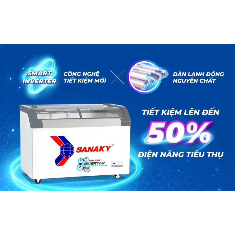 Dàn lạnh tủ đông Inverter Sanaky VH-4899K3B