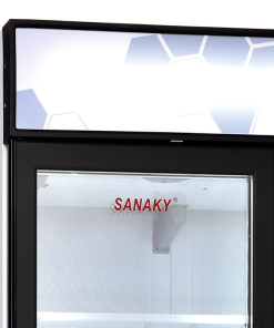 Đèn Led bên trên của tủ đông đứng