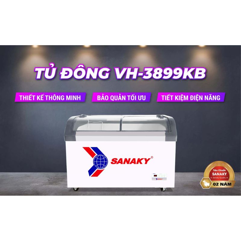 Giới thiệu tủ đông Sanaky VH-3899KB