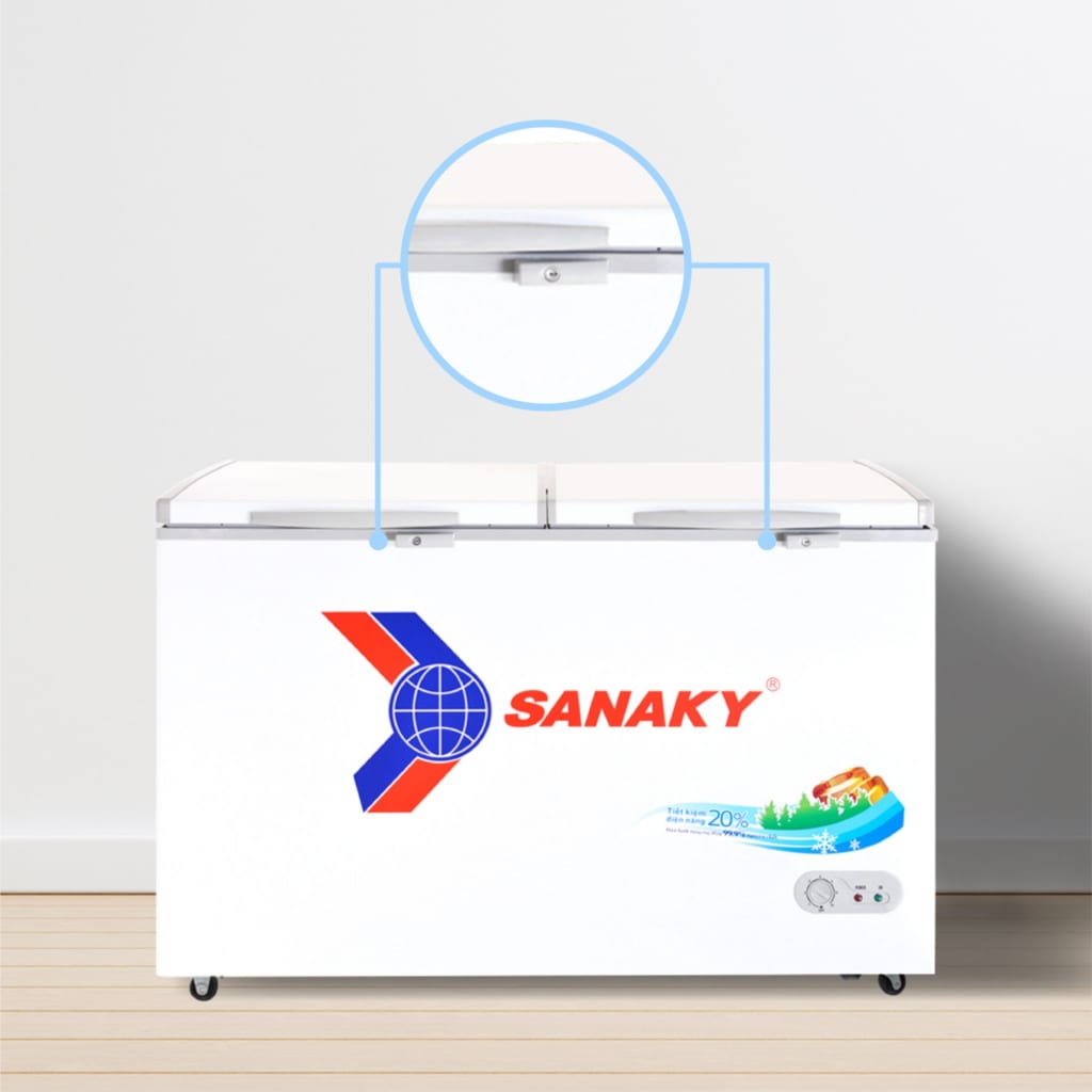 Khóa an toàn tủ đông Sanaky VH-5699HY