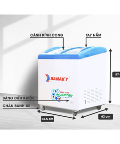 Kích thước tủ đông Sanaky VH-2899K3
