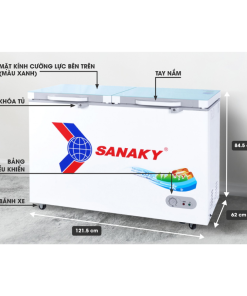 Kích thước tủ đông Sanaky VH-3699A2KD