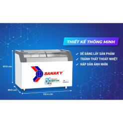 Kích thước tủ đông Sanaky VH-4899K3B