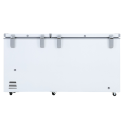 Mặt sau tủ đông model VH-6699W1 có 2 lỗ thoát nước