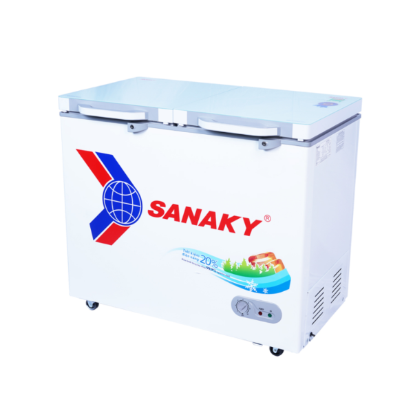 Mặt trái tủ đông Sanaky VH-2599A4KD