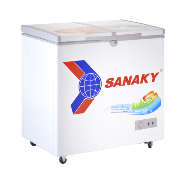 Mặt trái tủ đông Sanaky VH-2899W1