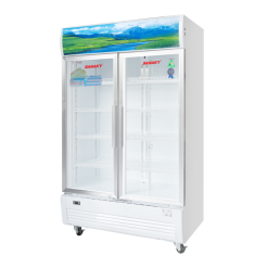 Mặt trái tủ mát Sanaky VH-1209HP
