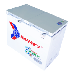 Mặt cường lực xám tủ đông VH-2599A4K