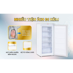 Tủ đông đứng Sanaky VH-180VD dung tích 180L