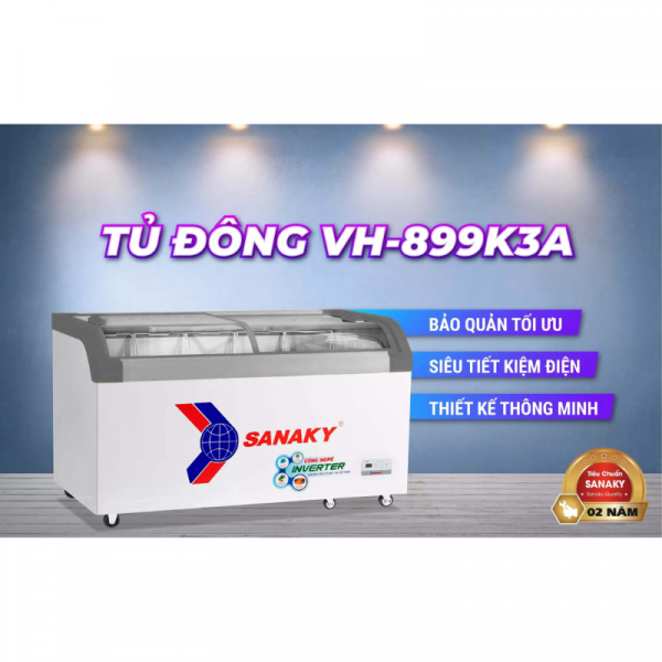 Tính năng tủ đông Sanaky VH-899K3A