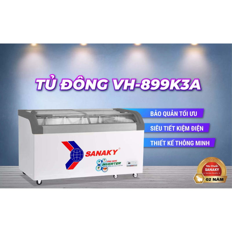 Tính năng tủ đông Sanaky VH-899K3A